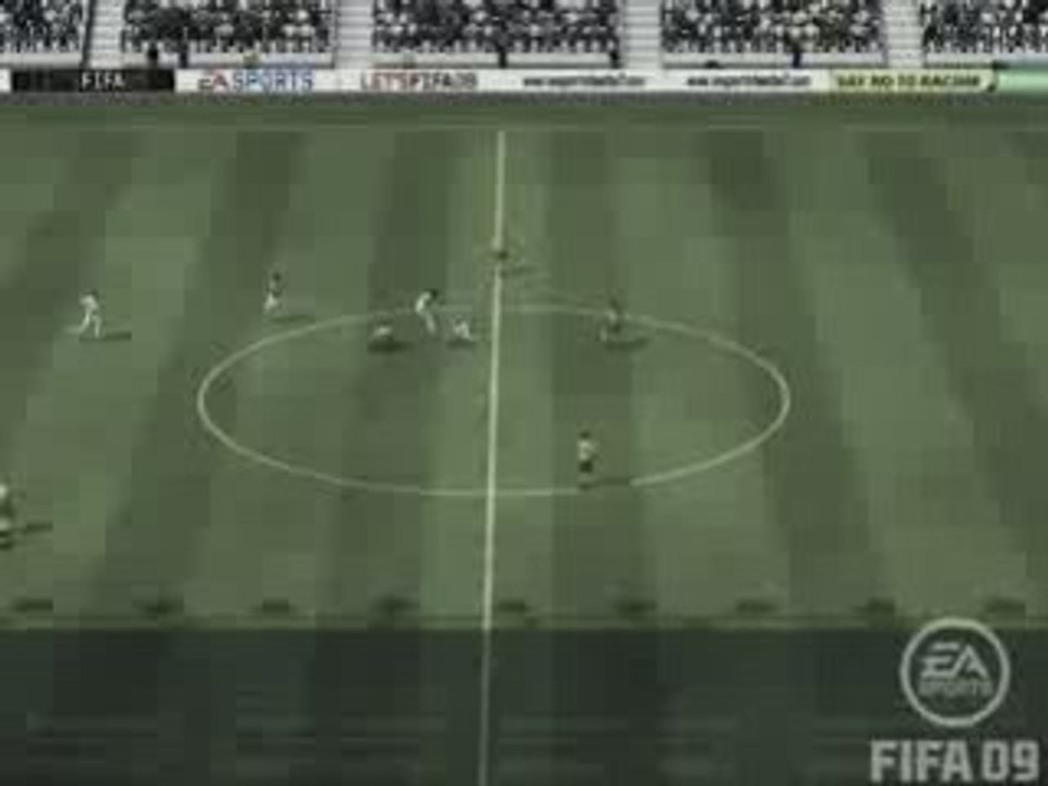 Jo qui s'échauffe en plein match FIFA 09