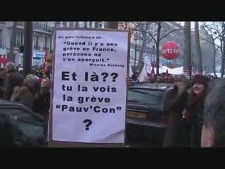 Manif 2009 anti sarko