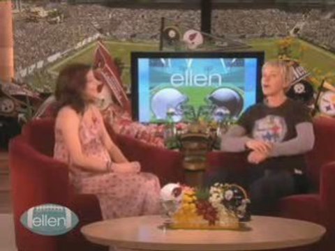 Alyson Hannigan on 'Ellen', 01.30.09