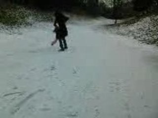 Tourniquet sur la glace x) avec ma pupuce ^^