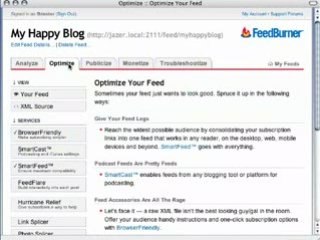 FeedBurner-Blog-Demo