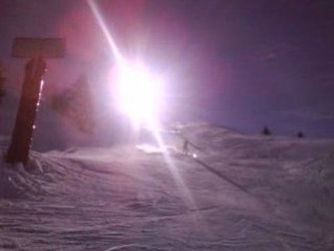 Laura qui me fonce dessus !