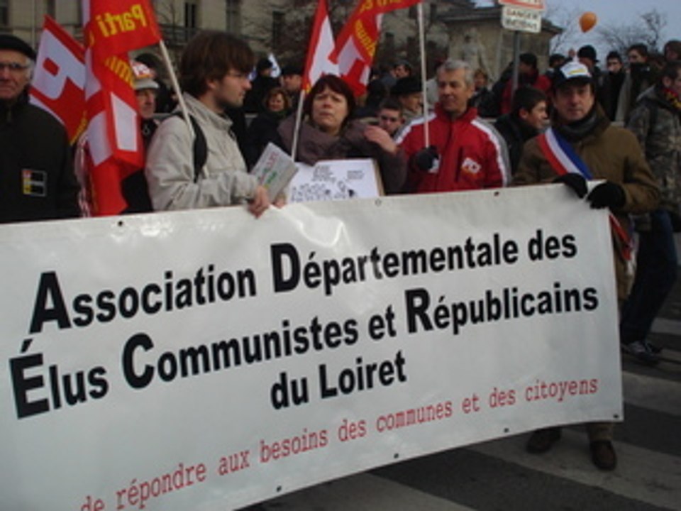 Mobilisation Nationale du 29 janvier 2009 à Orléans