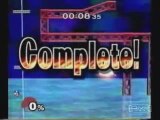 Super smash bros melee Target test records