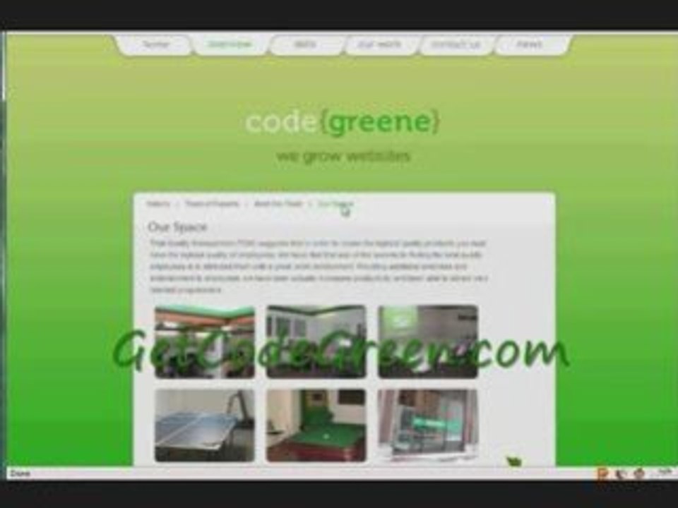 Code Greene's new site!