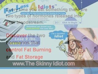 I'm a Certified Skinny Idiot with Natural Slimming Beauty