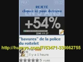 Censure "bavures" de la police du roitelet