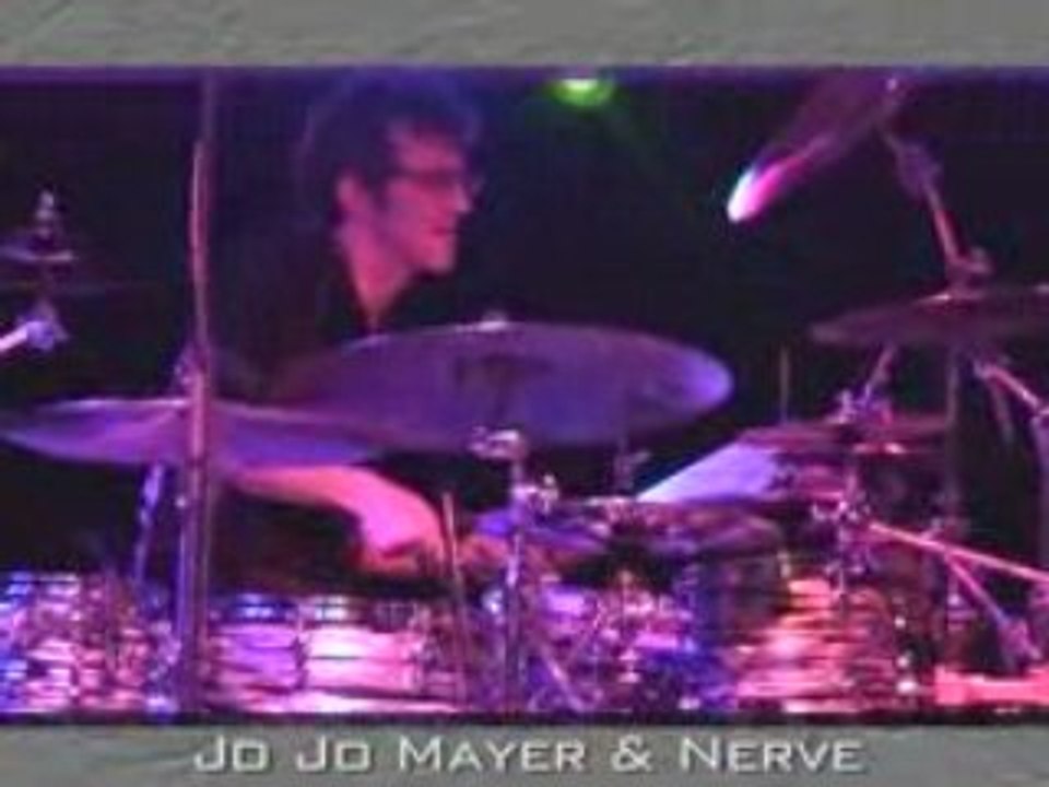 JoJo Mayer Solo Live Drumming Concert Clip 3 - Drums n Bass