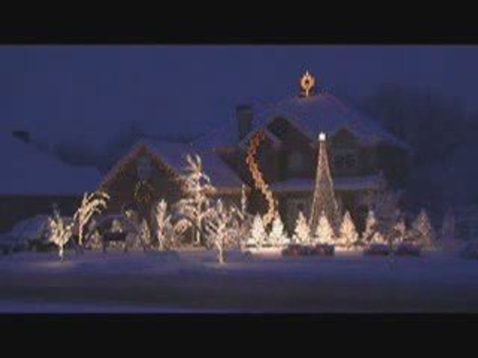 Maison illuminée (énorme) !