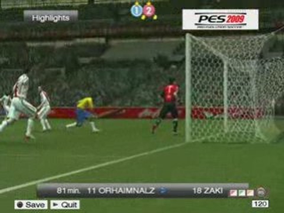 PES09 BPL manager sezona 10: 3. kolo: goku aladdin