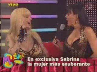Dulce en Muévete ( con Sabrina) parte 3
