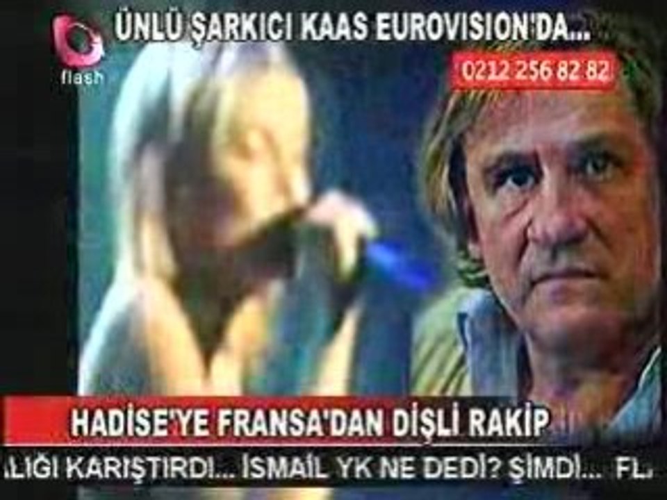 Hadise'nin fransiz Rakibi Kaas Haberi Flash Tv