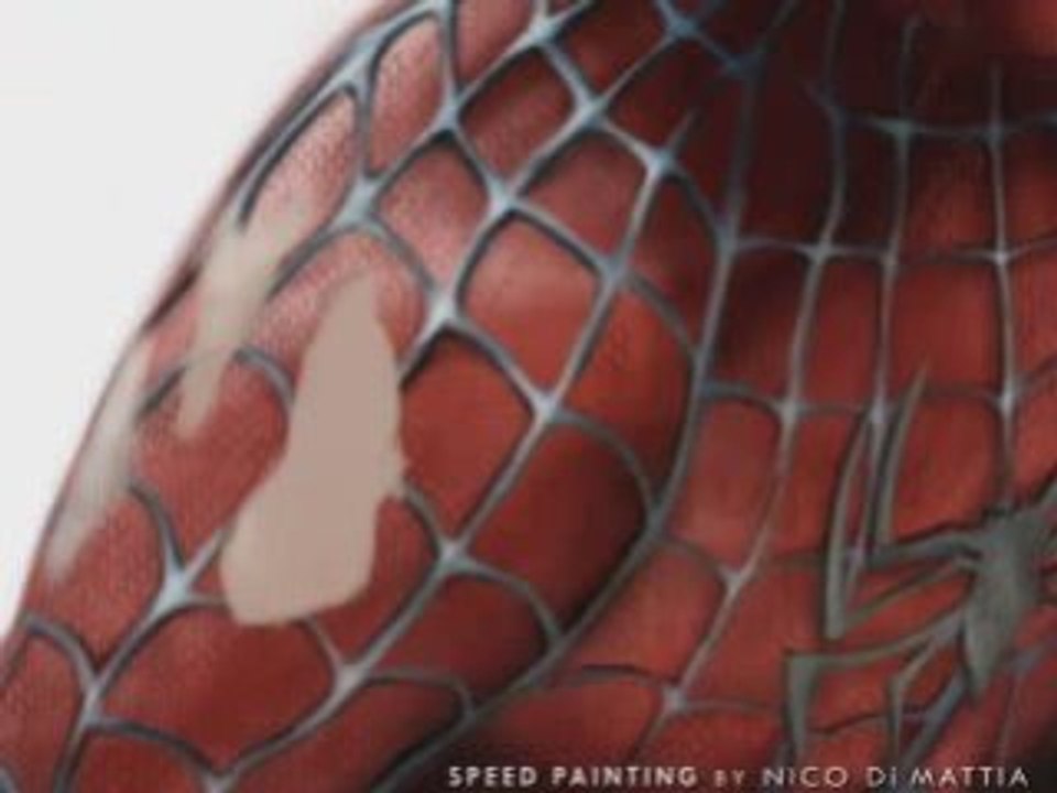 SPIDER-MAN Speed Painting by Nico Di Mattia