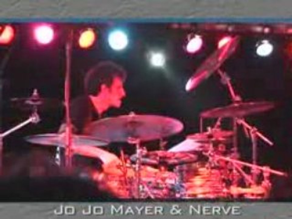 JoJo Mayer Solo Live Drumming Concert Clip 5 - Drums n Bass