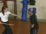 Kali Stick Training Sigle Direct Attack -stick vs empty hand