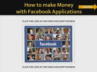 How to Make Money with Facebook Applications