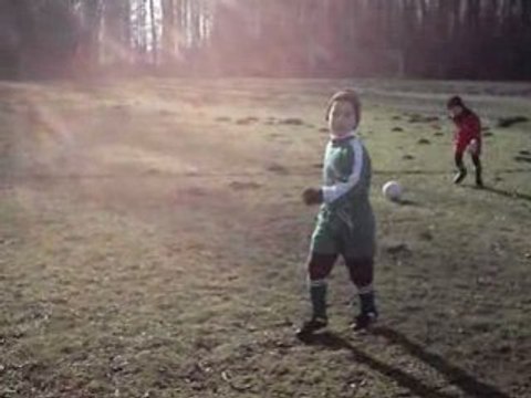 Grouches Naours 31/01/2009 échauffement