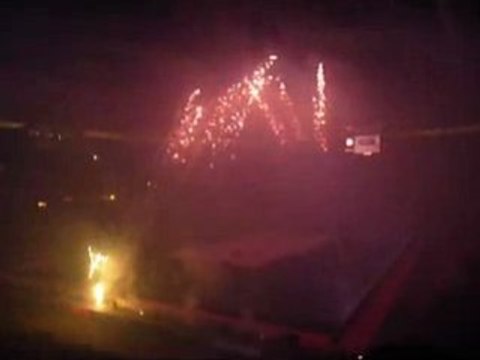 Stade français / Perpignan - feu d'artifice final