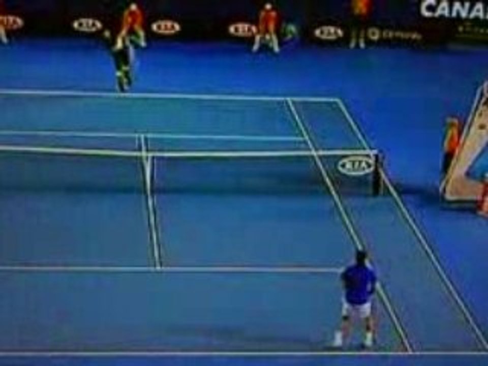 roger federer rafael nadal final australia open 2009 (HQ)