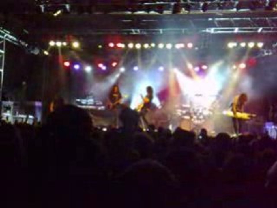 solo de Fury of the storm en concert