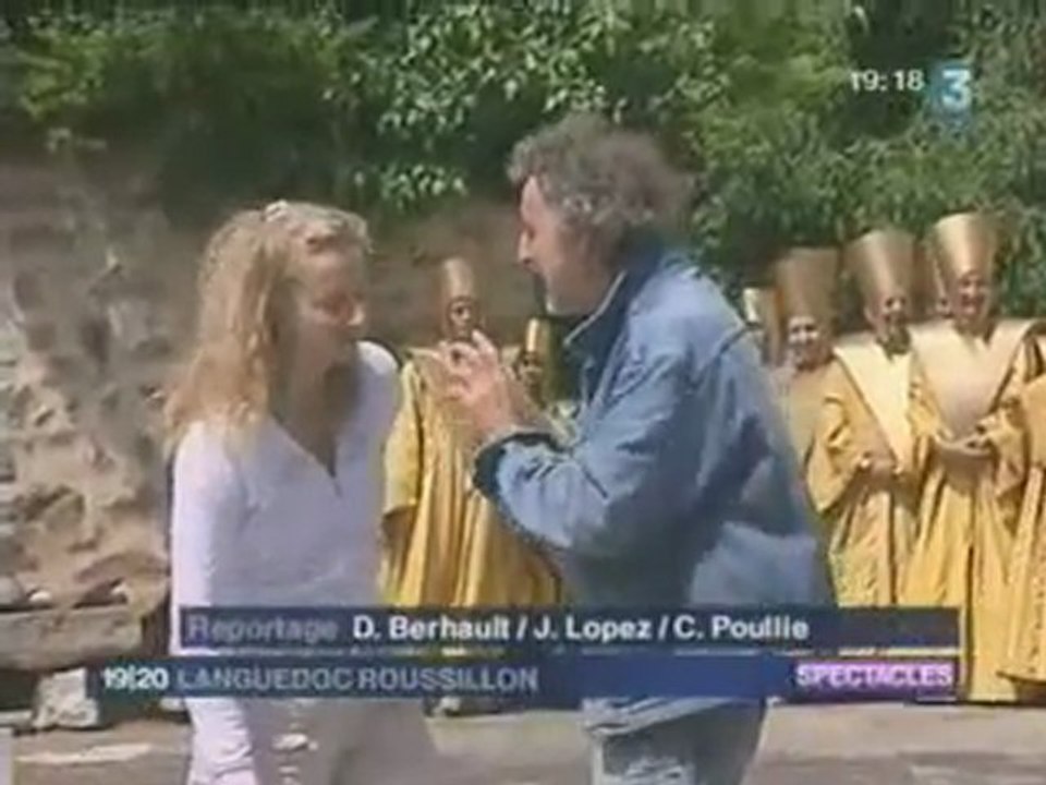 Opéra Mosset - La Flûte Enchantée - Reportage FR3