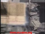 Lebanese Forces bombing the Christians and Lebanese Army