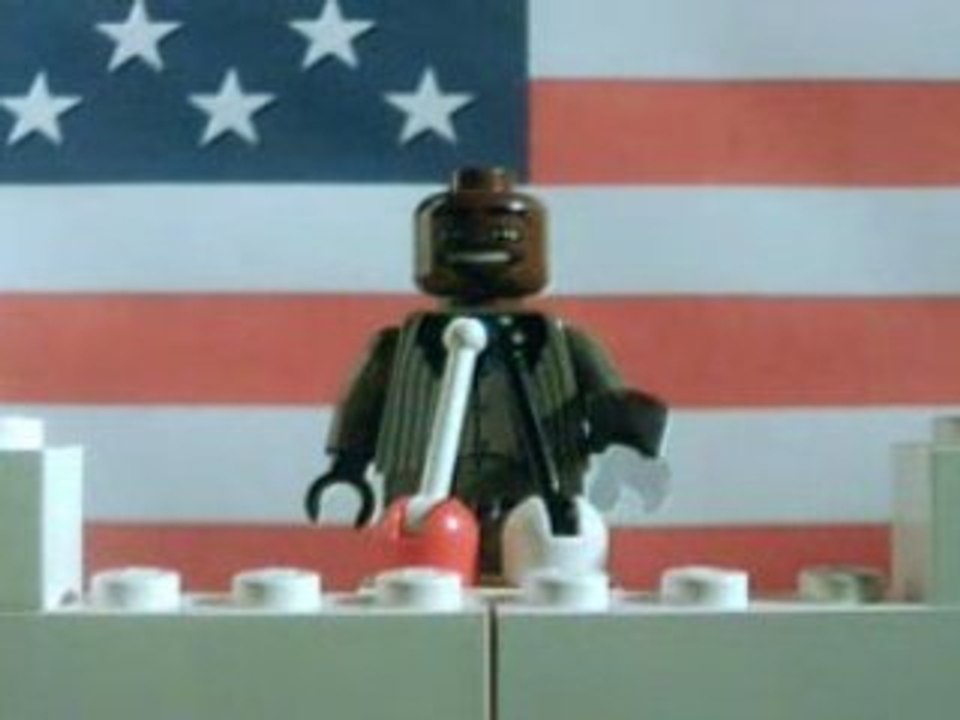 Investiture d'obama en lego
