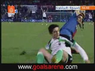 SANTANDER 1 - 0  FC BARCELONE  ZIGIC