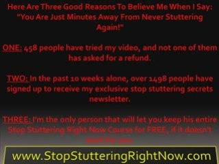 Tip On How To Stop Stuttering, Stammering - Permanently