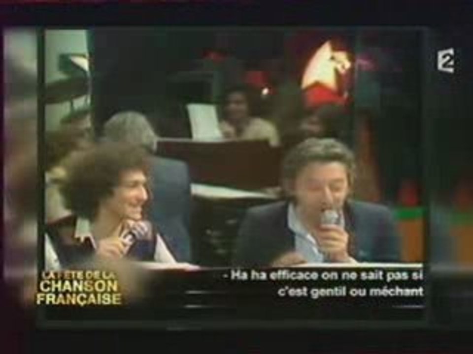 SERGE GAINSBOURG ET MICHEL BERGER  " MEDLEY "