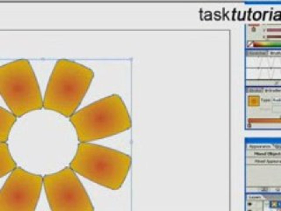 Create a flower in illustrator - Tutorial