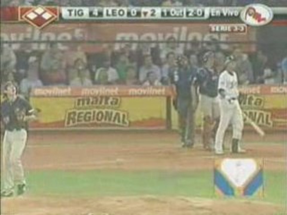 Aragua Campeón 2008-2009 2do Inning Baja