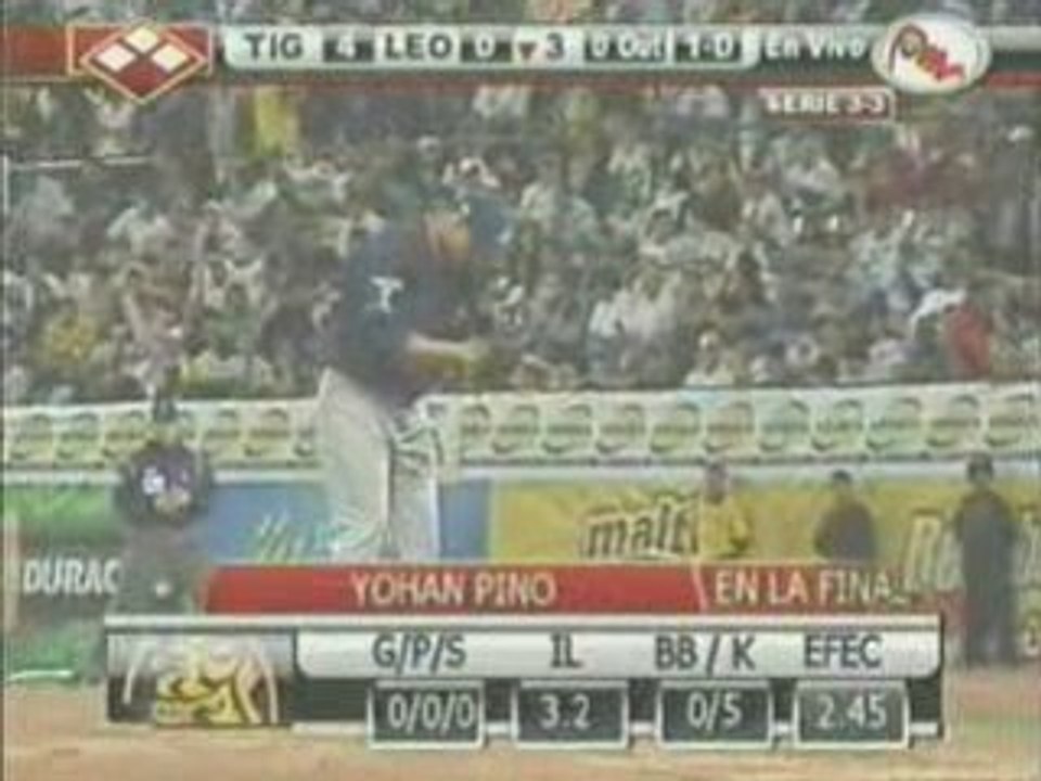 Aragua Campeón 2008-2009 3er Inning