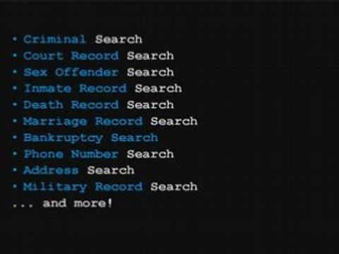 Public records search online: county, court, criminal, ...