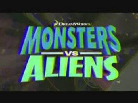 Bande annonce Monstres contre Aliens 3D Super Bowl trailer