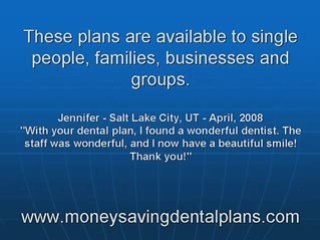 an alternative to insurance money saving detal plans