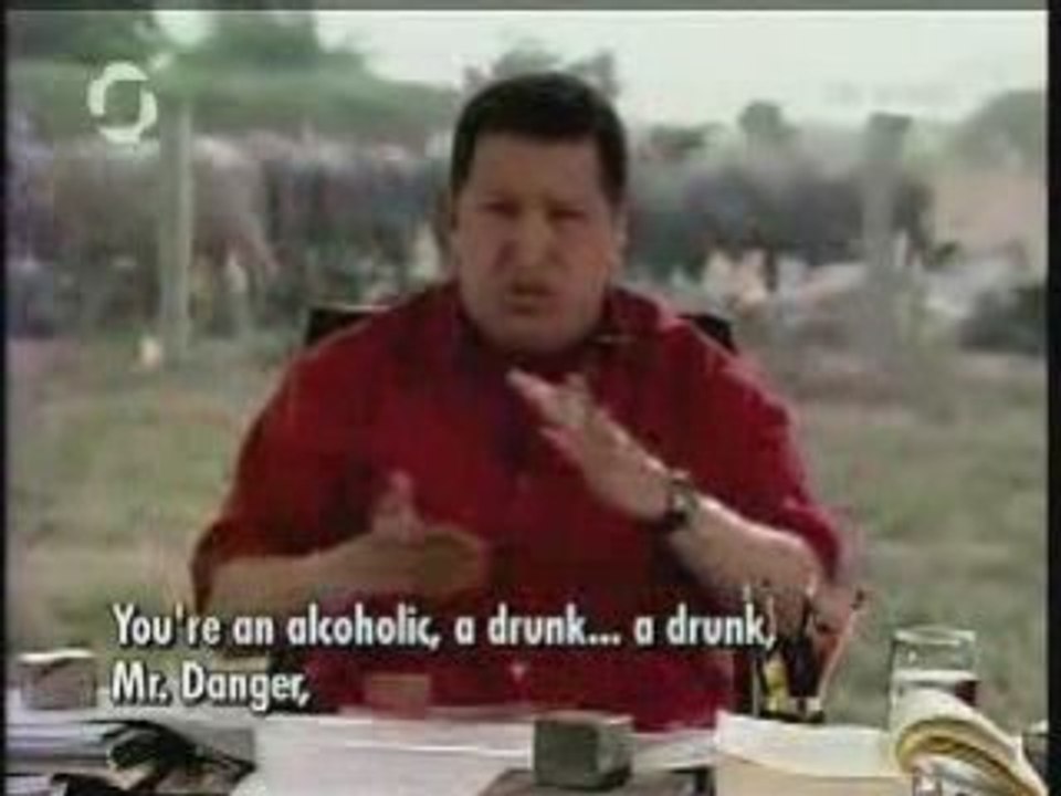 hugo chavez vrs bush