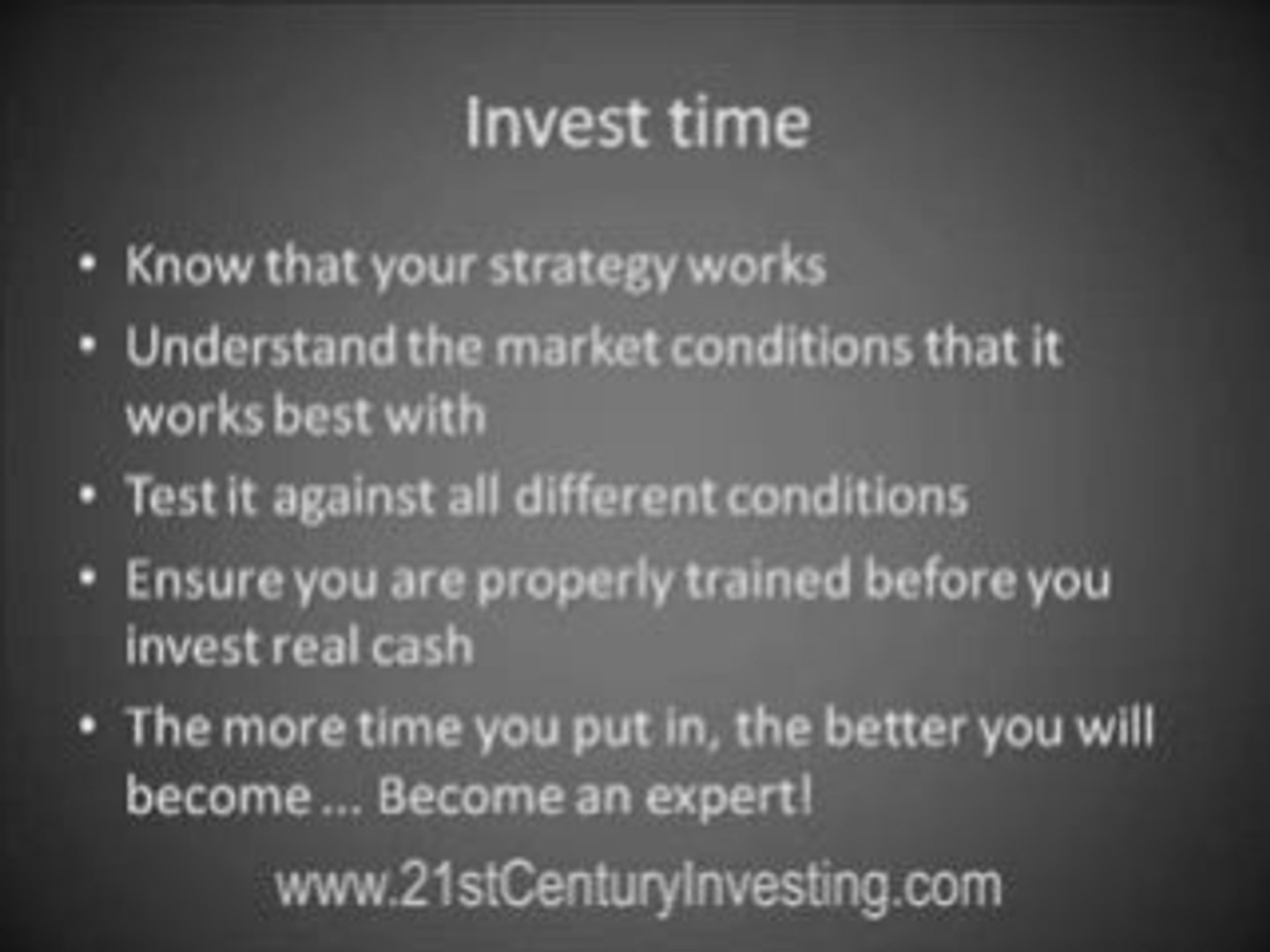 Learning how to invest: how to make money quickly