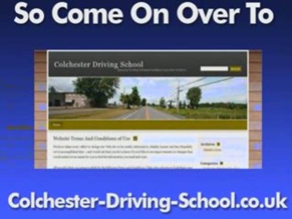 Driving Lessons Colchester