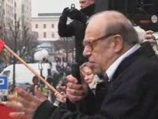 Jean Ziegler - Manif Anti-WEF Genève