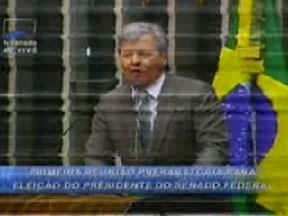 Eleição Senado - Arthur Virgílio discursa