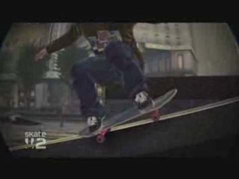 Skate 2 saut puis grind