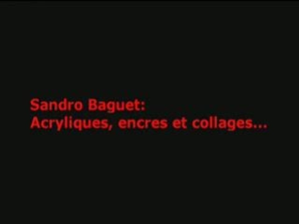Sandro Baguet: créations