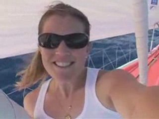 Download Video: Roxy Sailing - Sam Davies - 30th Jan on the Vendee Globe -en