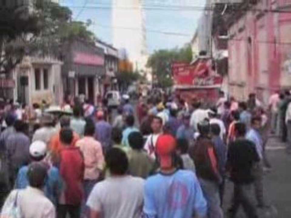 report on the big campesinomobilisations of 4 to 6 november
