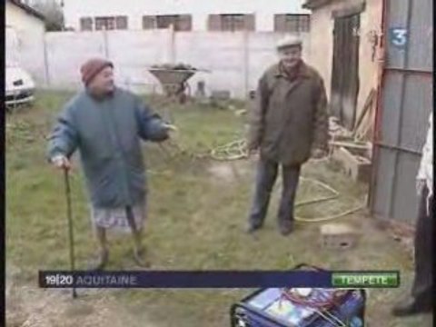 Tempête Klaus et panne EDF en Aquitaine