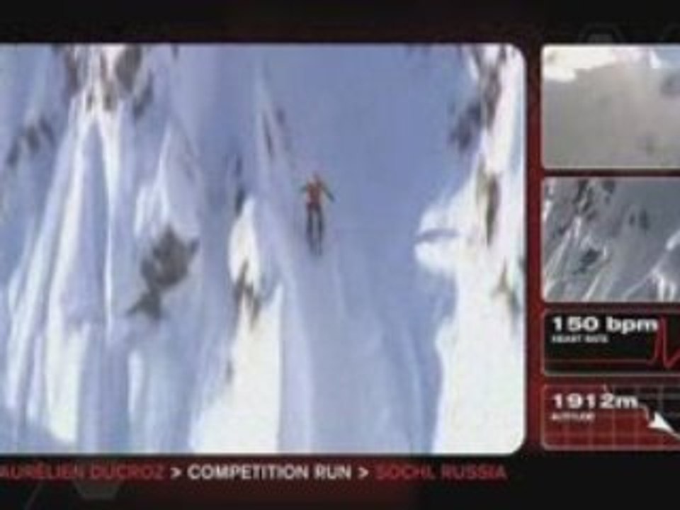 Ski Aurelian Ducroz's  Competition Run in Sochi, Russia 2009