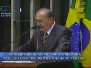 Eleição Senado - Sarney discursa parte 1 de 2