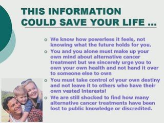 Natural & safe cancer treatment. Natural cancer treatment