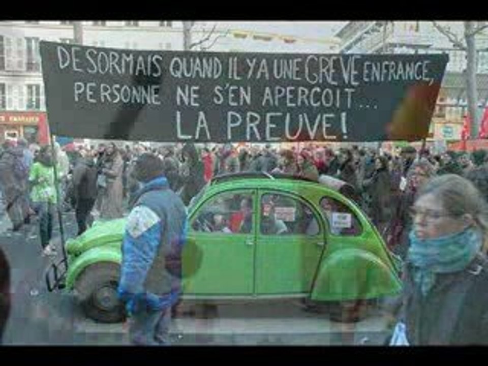 Manifestation du 29 janvier 2009 à Paris